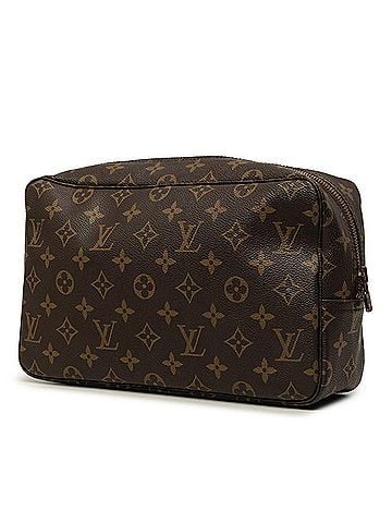 Louis Vuitton Louis Vuitton Monogram Trousse Toilette 28 Second Bag Clutch M47522 Brown Women's LOUIS VUITTON (view 2)