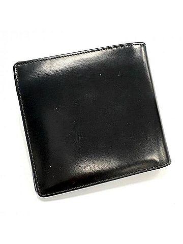 Cartier Cartier Leather Pasha de Bifold Wallet, Black, 2C Logo, Men's, CARTIER (view 2)
