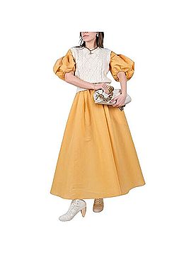 Rosie Assoulin Layered Effect Flared Cottagecore Dress Casual Dress (view 1)
