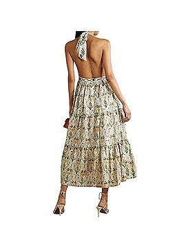 Agua by Agua Bendita Consuelo Lunar Cocktail Dress (view 2)