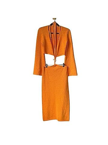 Cult Gaia Heather Wrap Top &amp; Hedda Skirt Knit Set Cocktail Dress (view 2)