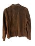 Liz Claiborne 100% Polyester Brown Leather Jacket Size L - photo 2