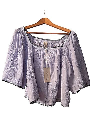 Joie Short Sleeve Blouse (view 1)