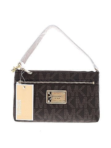 MICHAEL Michael Kors Michael Michael Kors Leather Wristlet (view 1)