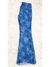 Free People Floral Blue Jeans Size 26 waist - photo 5