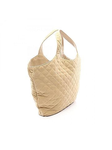 Saint Laurent Yves Saint Laurent Saint Laurent Paris Icare Maxi Tote Bag Handbag Leather Women's Beige 698651 (view 2)