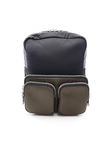 Prada Prada PRADA 018 Backpack Handbag Nylon Men's Black/Khaki 2VZ043 (view 1)