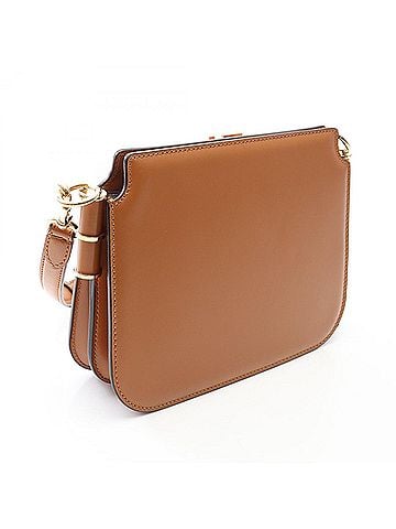 Fendi Fendi Touch Small Shoulder Bag Handbag Leather Women's Brown 8BT349 (view 2)