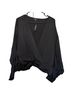 Express 100% Polyester Black Long Sleeve Blouse Size L - photo 1