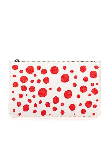 Louis Vuitton Ltd. Ed. Yayoi Kusama Infinity Dots Neverfull Pouch (view 1)