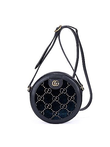 Gucci GG Velvet Round Crossbody (view 1)