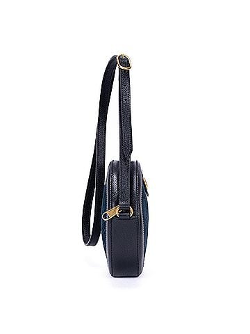 Gucci GG Velvet Round Crossbody (view 2)