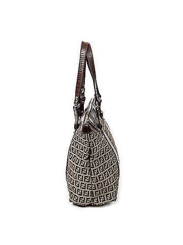 Fendi Horizontal Shopping Zip Tote (view 2)