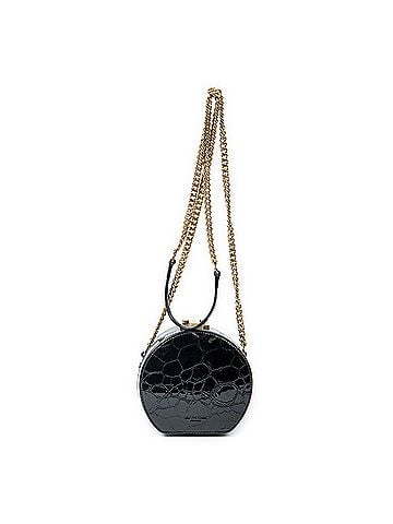 Yves Saint Laurent Mini Mica Hatbox Chain Crossbody (view 1)
