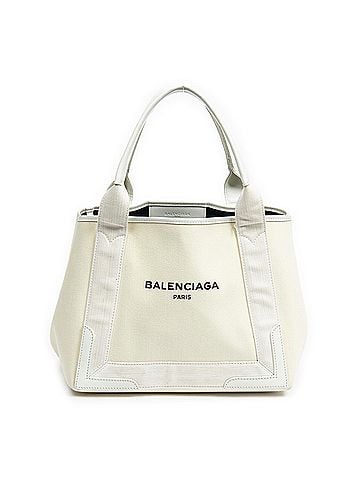 Balenciaga Small Navy Cabas (view 1)