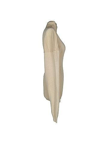 Bottega Veneta Bottega Turtleneck Sweater in Cream Silk (view 2)