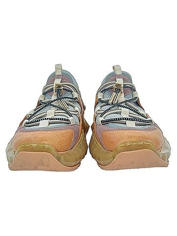 Jimmy Choo Jimmy Choo Diamond Trail Low-top Sneakers in Multicolor Polyester (view 2)