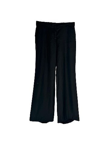 Joseph Joseph Wide Leg Dress Pants in Black Wool (view 1)