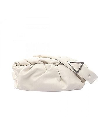 Bottega Veneta Bottega Veneta The Body Handbag Pouch Waist Bag Leather Men's Women's White (view 1)