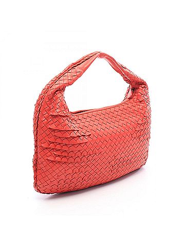 Bottega Veneta Bottega Veneta Intrecciato Shoulder Bag/Handbag, Leather, Women's, Red, Item No. 115653 (view 2)
