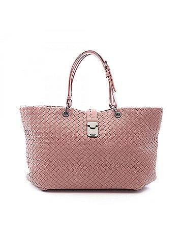 Bottega Veneta Bottega Veneta Intrecciato Tote Bag Handbag Leather Women's Brown (view 1)