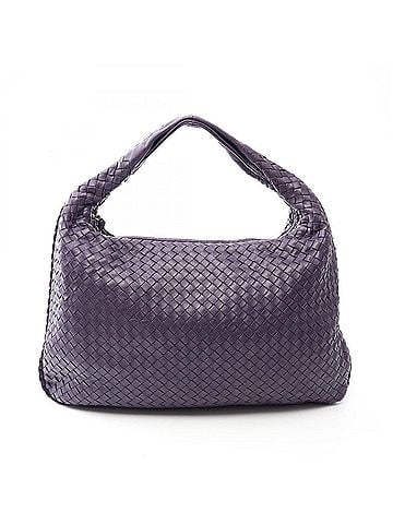 Bottega Veneta Bottega Veneta Intrecciato Shoulder Bag/Handbag, Leather, Women's, Purple, 115654 (view 1)