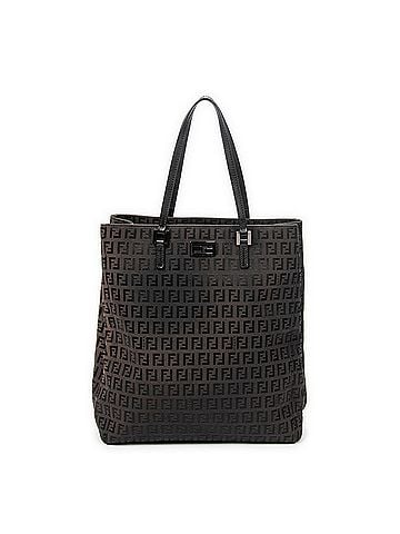 Fendi Vertical FF Slim Handle Tote (view 1)