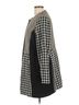 Chico's Houndstooth Black Chico's Coat Size L - photo 4