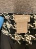 Chico's Houndstooth Black Chico's Coat Size L - photo 5