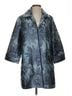 Chico's Tropical Damask Jacquard Floral Blue Chico's Raincoat Size M - photo 1
