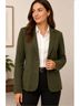 J.Crew 100% Cotton Green Blazer Size M - photo 10