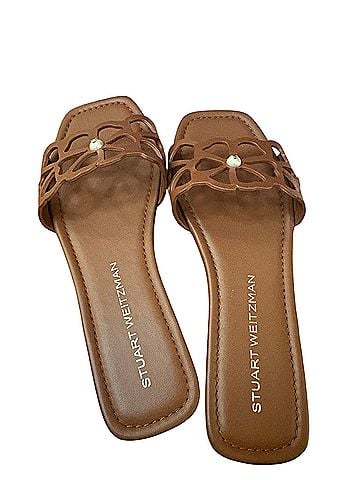 Stuart Weitzman Jasmine Cutout Slide Sandals (view 2)