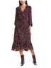 Max Studio Purple Cinched Waist Dress Cocktail Dress - photo 10