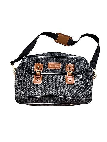Oscar De La Renta Leather Messenger (view 1)