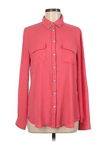 Ann Taylor LOFT Ann Taylor Loft Long Sleeve Button Down Shirt (view 1)