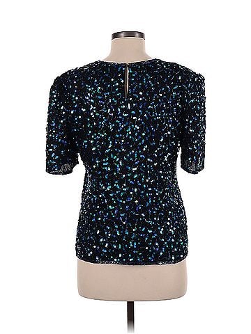 Scala Scala Short Sleeve Silk Top (view 2)