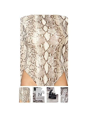 Naked Wardrobe Romper (view 1)