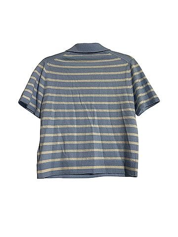 Veronica Beard Brandt Polo Cashmere Pullover Sweater (view 2)