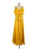 Lulus 100% Polyester Yellow Lulus Casual Dress Size M - photo 1