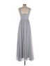 Lulus 100% Polyester Gray Lulus Casual Dress Size S - photo 2