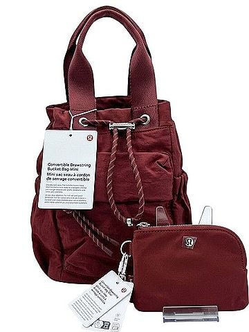 Lululemon Athletica Convertible Drawstring Bag Bucket Bag (view 1)