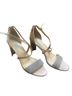 Betsey Johnson Gold Heels Size 8 1/2 - photo 1