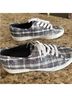 Sperry Top Sider Plaid Multi Color Sneakers Size 9 - photo 3