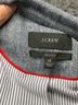 J.Crew Tweed Gray J.Crew Blazer Size 12 - photo 5