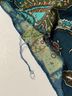 Self Esteem 100% Polyester Floral Paisley Multi Color Blue Green Sleeveless Blouse Size XL - photo 8