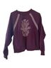 Tracy Evans Purple Sweatshirt Size M - photo 1