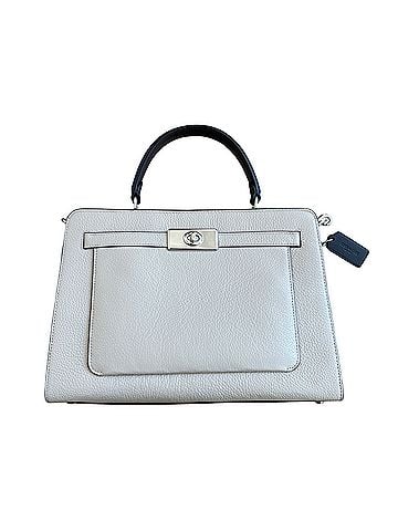 Coach Lane Leather Satchel (view 1)