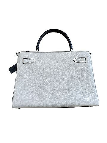 Coach Lane Leather Satchel (view 2)