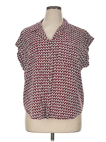 Jachs Girlfriend Jachs Girlfriend Short Sleeve Blouse (view 1)