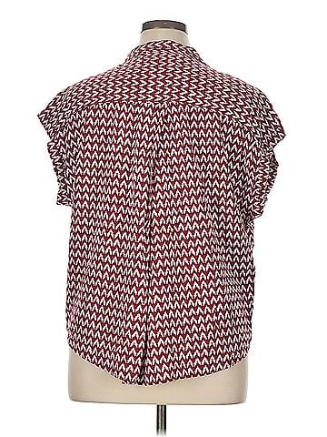 Jachs Girlfriend Jachs Girlfriend Short Sleeve Blouse (view 2)